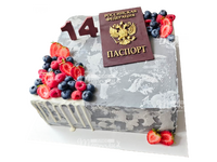 торт на 14 лет!
